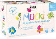 KREUL MUCKI FORTUNE, 6 barev, 6 x 50 ml - Prstové barvy