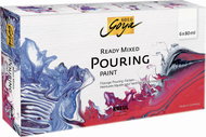KREUL Solo goya Pouring fluid, set of 6 colours x 80 ml - Acrylic Paints for Canvas