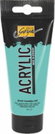 KREUL TRITON SOLO GOYA Turquoise Blue light, 100 ml - Acrylic Paints for Canvas