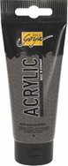 KREUL TRITON SOLO GOYA Anthracite Effect, 100 ml - Acrylic Paints for Canvas