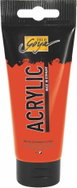 KREUL TRITON SOLO GOYA Vermilion Red light, 100 ml - Acrylic Paints for Canvas