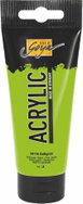 KREUL TRITON SOLO GOYA Yellowish Green, 100 ml - Acrylic Paints for Canvas