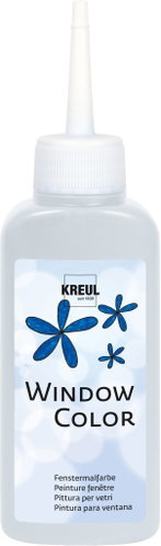 KREUL Window Color, Crystal Clear, 80 ml - Glass Paints - Main image