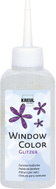 KREUL Window Color, Glitter-Silver, 80 ml - Glass Paints