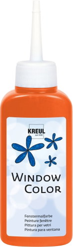 KREUL Window Color, Orange, 80 ml - Glass Paints - Main image