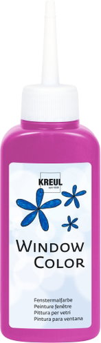 KREUL Window Color, Pink, 80 ml - Glass Paints - Main image