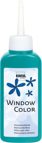 KREUL Window Color, Turquoise, 80 ml - Glasmalfarben - Hauptbild