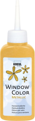 KREUL Window Color, Gold, 80 ml - Barvy na sklo - Hlavní obrázek