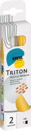 KREUL TRITON edge, 1 - 4 mm, zlatý a stříbrný - Markers