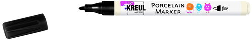 KREUL für Glas und Porzellan, 1 - 2 mm, schwarz - Marker - Hauptbild