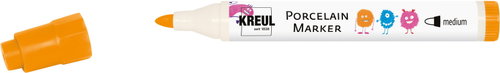 KREUL na sklo a porcelán, medium, oranžový - Marker - Main image