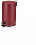 Kela KL-24297 Monaco Metal Red 3L - Rubbish Bin
