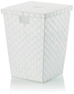 Kela KL-23071 Alvaro 40 × 40 × 52 cm, bílý  - Laundry Basket