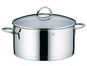 Kela Kastrol se skleněnou poklicí CAILIN nerez 24cm 5l KL-10957 - Kastrol