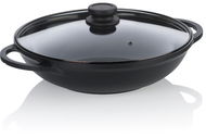KELA Atura Pánev Wok černý 4 l litý hliník - Pánev wok