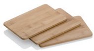 Kela Cutter KATANA bamboo 22 × 14 × 1 cm set of 3 pcs - Chopping Board
