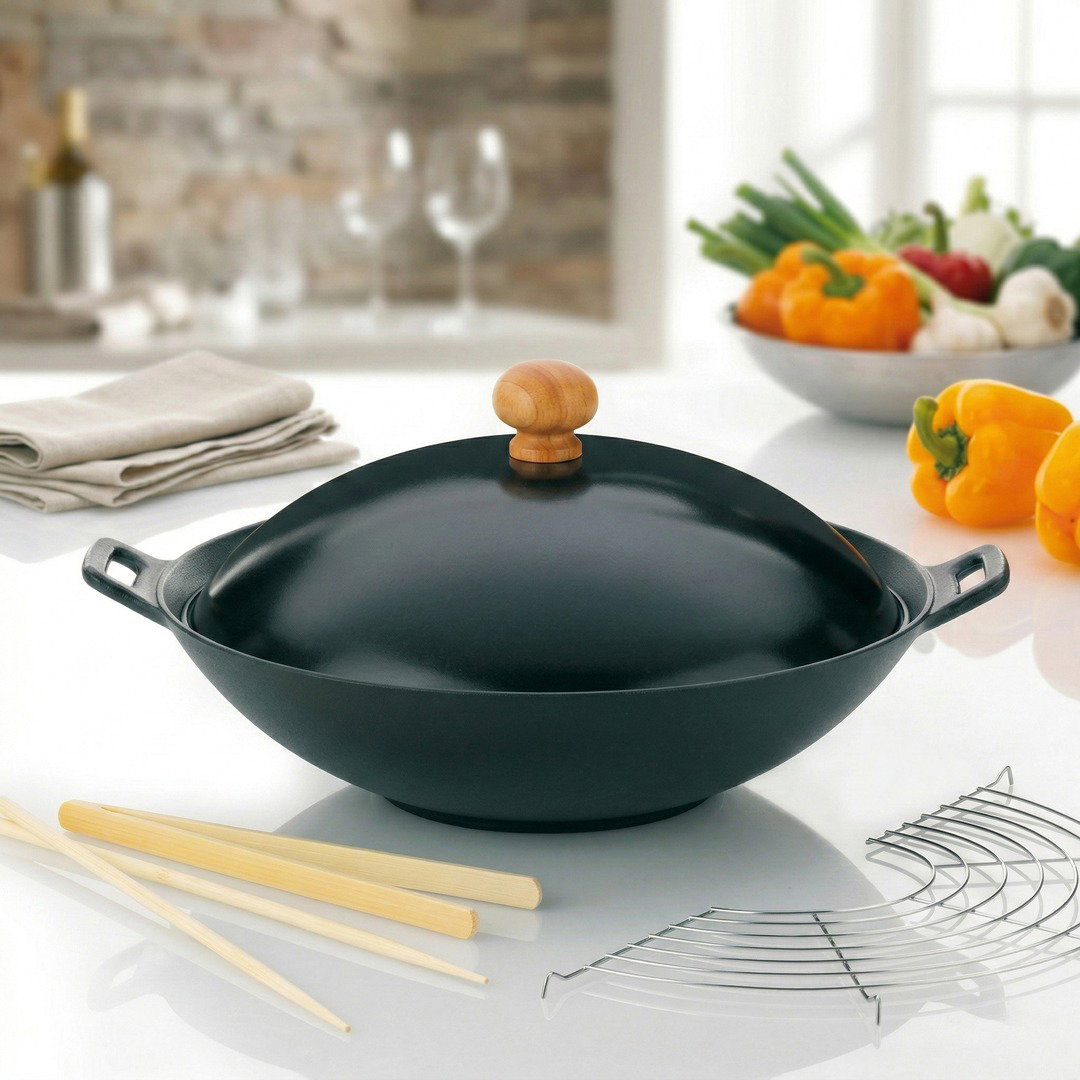 Kela Wok szett 5 db kiegészítővel, 36 cm