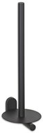 KELA Toilet paper holder ALESSIO stainless steel 18/10 black 15,5 × 12 × 38 cm - Toilet Paper Holder
