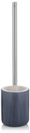 KELA Toilet set Ava ceramic smoky blue 45 cm × 10 cm - Toilet Brush