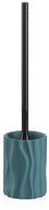 KELA Toiletry set Merida polyresin petrol 43 cm × 10 cm - Toilet Brush