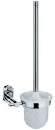 KELA toilet set LUCIDO stainless steel 15 × 12 × 43 cm - Toilet Brush