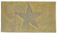 KELA Lindano 120 × 70 cm, cotton, yellow - Bath Mat