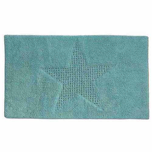 KELA Lindano 120 × 70 cm, cotton, mint - Bath Mat - Main image