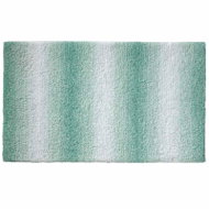 KELA Ombre 120 × 70 cm, polyester, jade green - Bath Mat