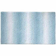 KELA Ombre 120 × 70 cm, polyester, ice blue - Bath Mat