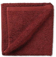 KELA Ladessa 100% cotton burgundy 30 × 50 cm - Towel