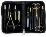 KELLERMANN Sada na manikúru 5205 F G černá - Manicure Set