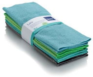 KELA Univerzální utěrky LOU, polyester, 8 ks - Mikrovláknová utěrka