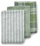 Konyhai papírtörlő KELA törlőkendő Pasado edényekhez, 3 db olíva 65 × 45 cm - Kuchyňské utěrky