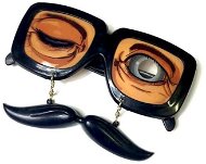 Kemis Otvírák - Brýle s očima a knírem - Opener