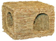 Kerbl Domek pro králíky z trávy XL, 37 × 30 × 28 cm - Domeček pro hlodavce