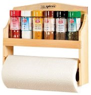Kesper Spice Shelf with Kitchen Towel Holder - Holder