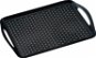 Tablett Kesper Serviertablett aus Kunststoff - rutschfest - schwarz - 45,5 cm x 32 cm - Podnos