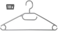 Kesper Plastic Gray Hangers, 10pcs - Hanger