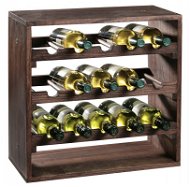 Kesper Wine Stand, Dark Pine 50 x 50 x 25cm - Wine Rack