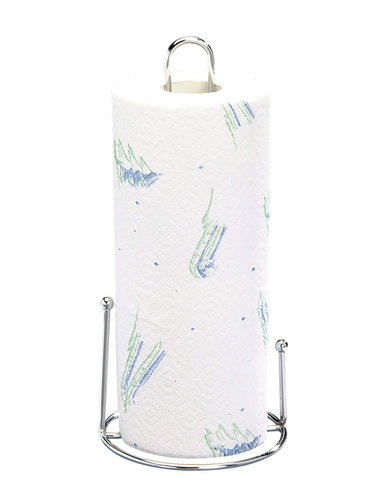 Kesper Kitchen roll holder, chrome 32,5 cm - Kitchen Towel Hangers - Main image