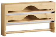 KESPER Kitchen foil tray 36 × 7 × 21 cm, bamboo - Kitchen Roll Holder