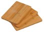 Kesper Set of Three Bamboo Boards, 22cm x 14cm x 1cm - Chopping Board