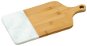 Kesper Chopping Board with Handle, Bamboo with Marble 36 x 18.5cm - Chopping Board