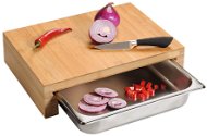 Kesper Cutting Board with Gastro Container, Bamboo 37.5 x 27.5 x 9.5cm - Chopping Board
