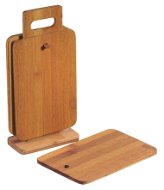 Kesper Stand with 6 Bamboo Boards, 22 x 14cm - Chopping Board