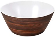 Kesper Dark Wood Bowl for Fruit and Salad, Diameter of 25cm - Bowl