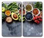Kesper 2 pcs, Glass Plate, Healthy Cooking Motif - Chopping Board