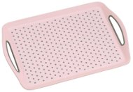 Kesper Serving Tray, Plastic, Non-slip Pink 45.5 x 32cm - Tray