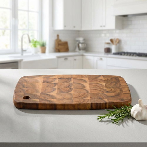 KESPER Cutting board, 32 × 22 × 2 cm, acacia wood - Cutting Board - Main image