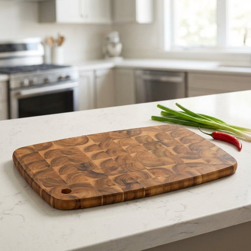 KESPER Cutting board, 40 × 28 × 2 cm, acacia wood - Cutting Board - Main image